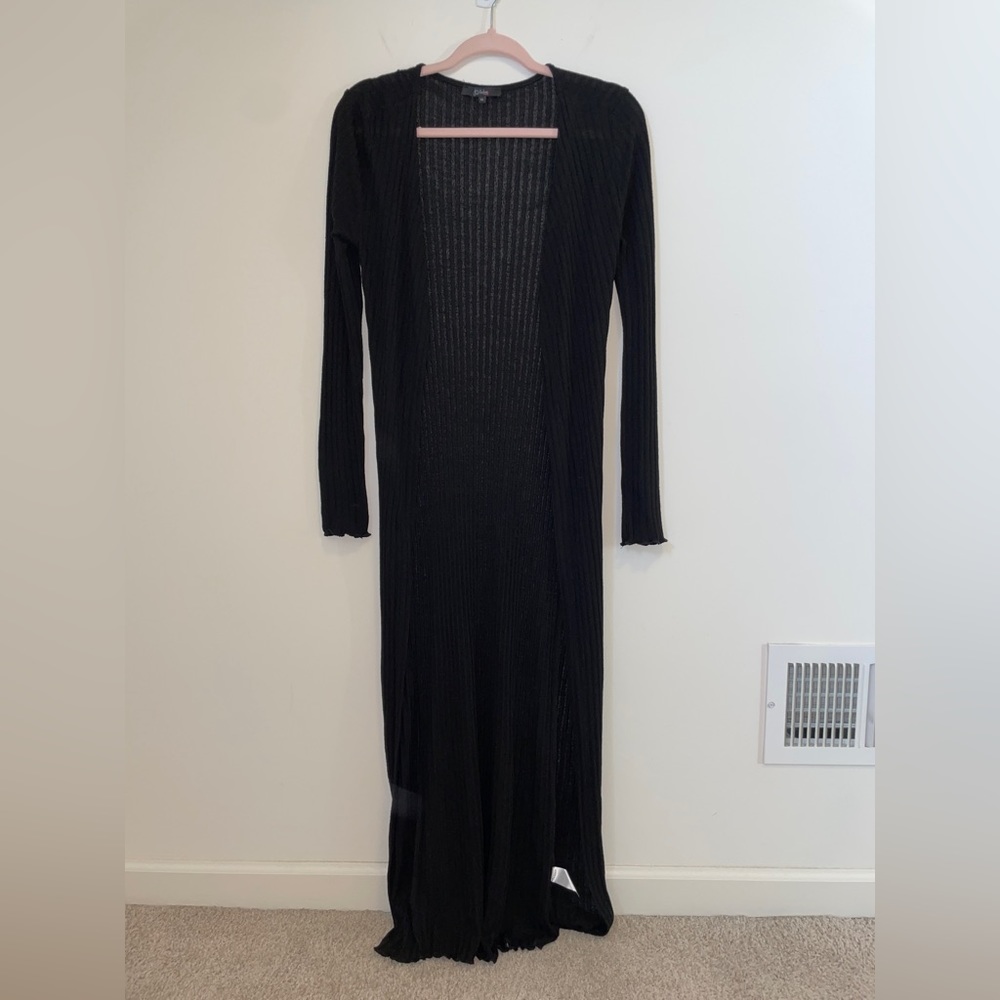 Francesca’s maxi cardigan black M